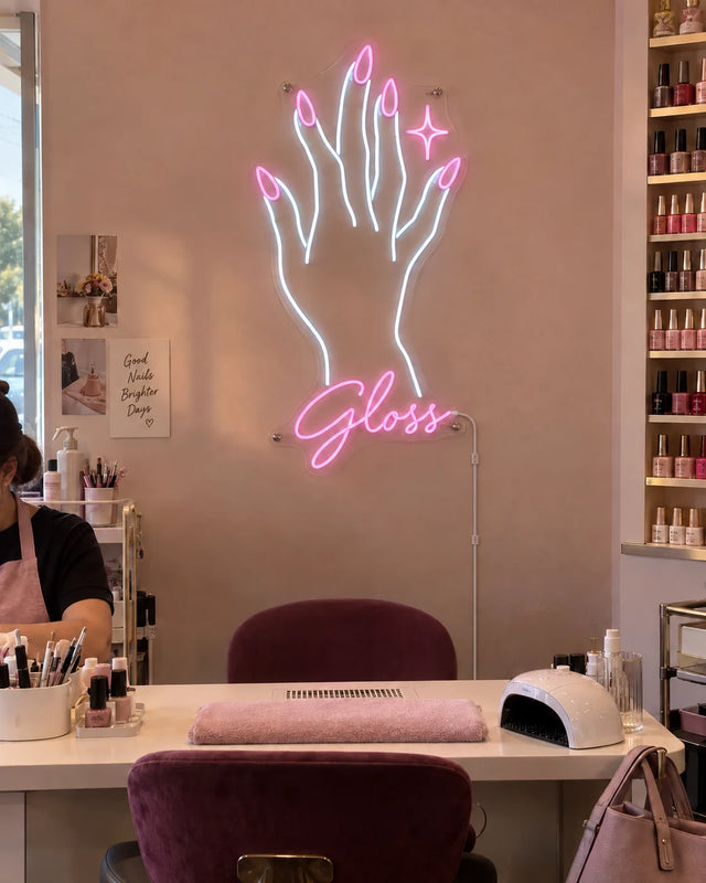 Nail Salon — Gloss — Nail salon · Gloss · graphic-led working studio