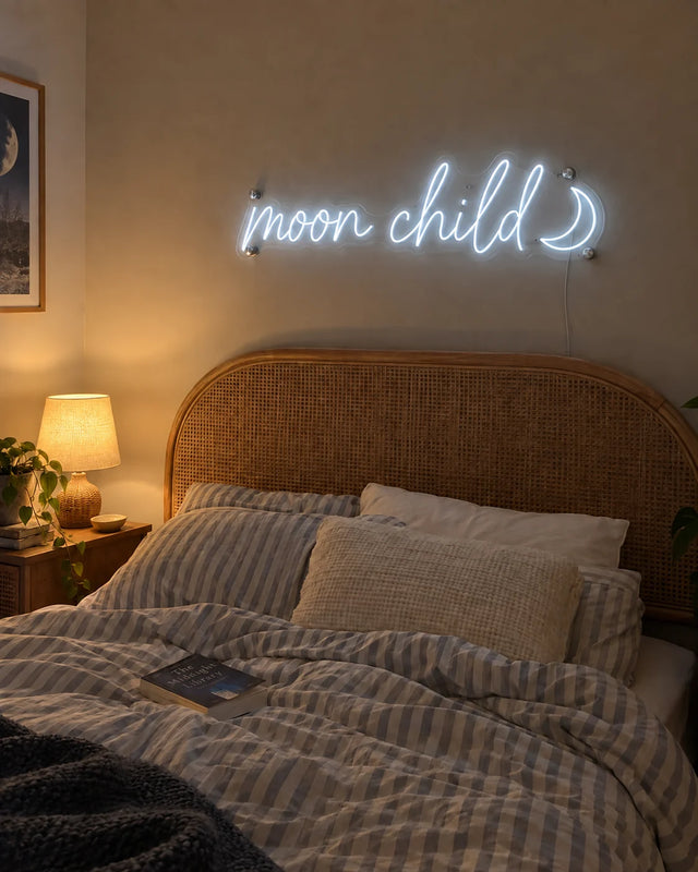 Bedroom — Moon Child — Bedroom · moon child · everyday home scene