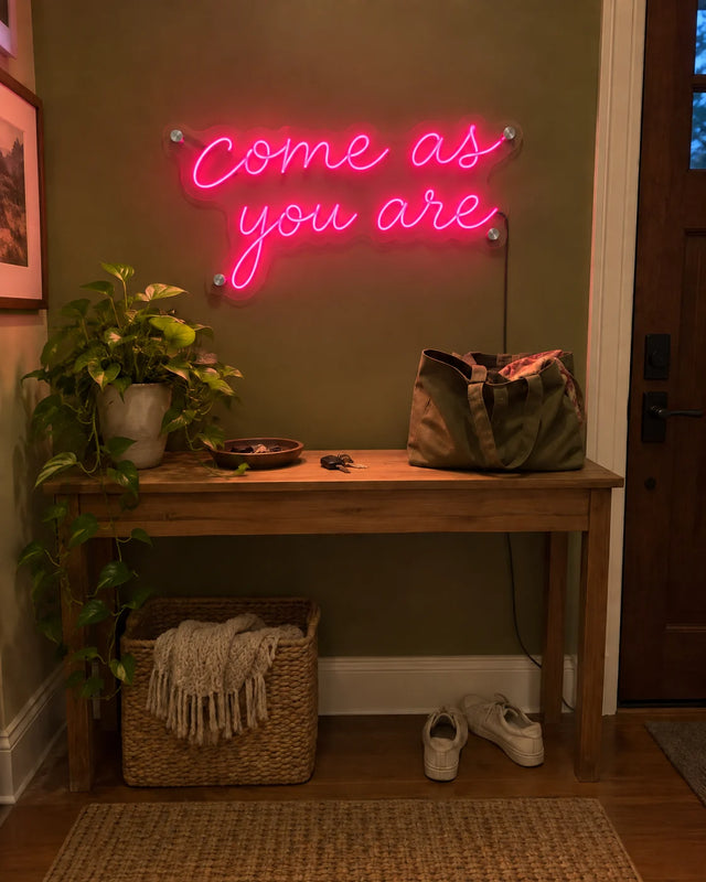 Entryway — Come As You Are — Entryway · come as / you are · everyday home scene