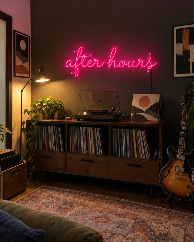 Music & gaming — After Hours — Music & gaming · after hours · everyday home scene