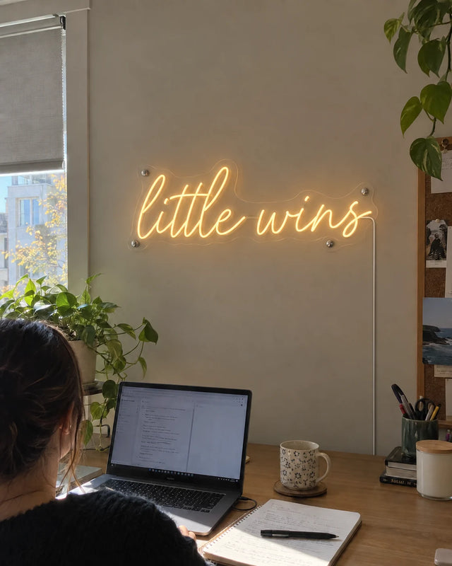 Home office & craft room — Little Wins — Home office & craft room · little wins · everyday home scene