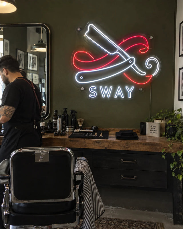 Barber — Razor Ribbon — Sway — Barber shop · SWAY