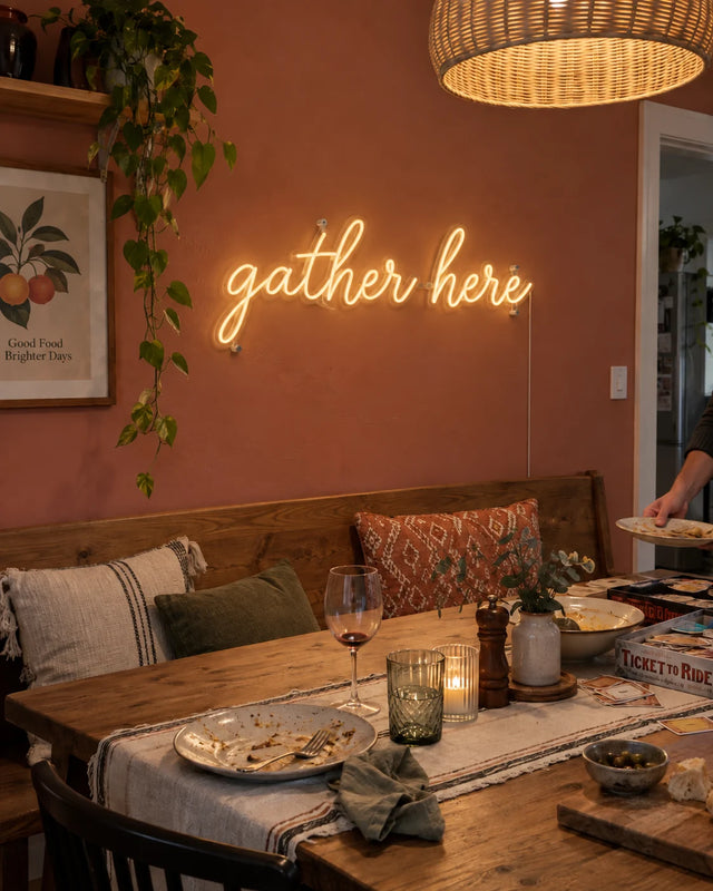 Dining Nook — Gather Here — Kitchen · gather here