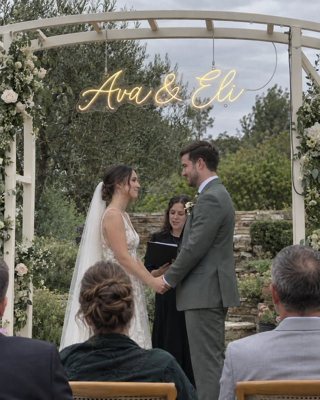 Garden Ceremony — Ava & Eli — Ceremony · Ava & Eli