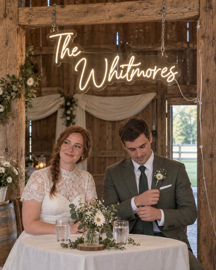 The
Whitmores / Rustic / Sweetheart table