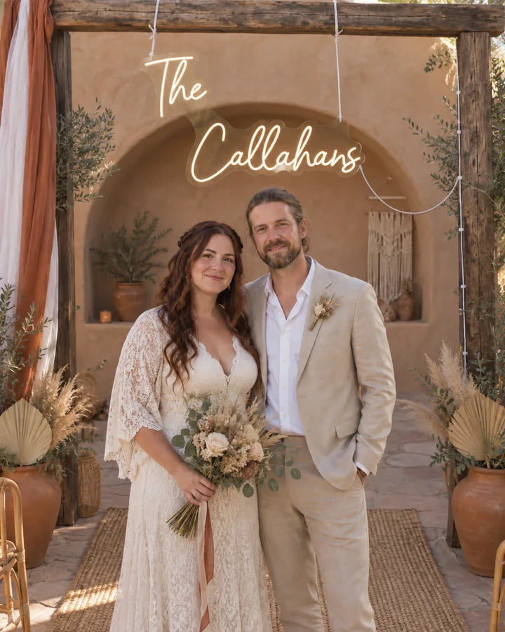The
Callahans / Bohemian / Wedding portrait