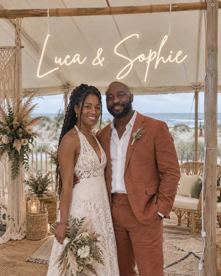 Luca & Sophie / Bohemian / Wedding portrait