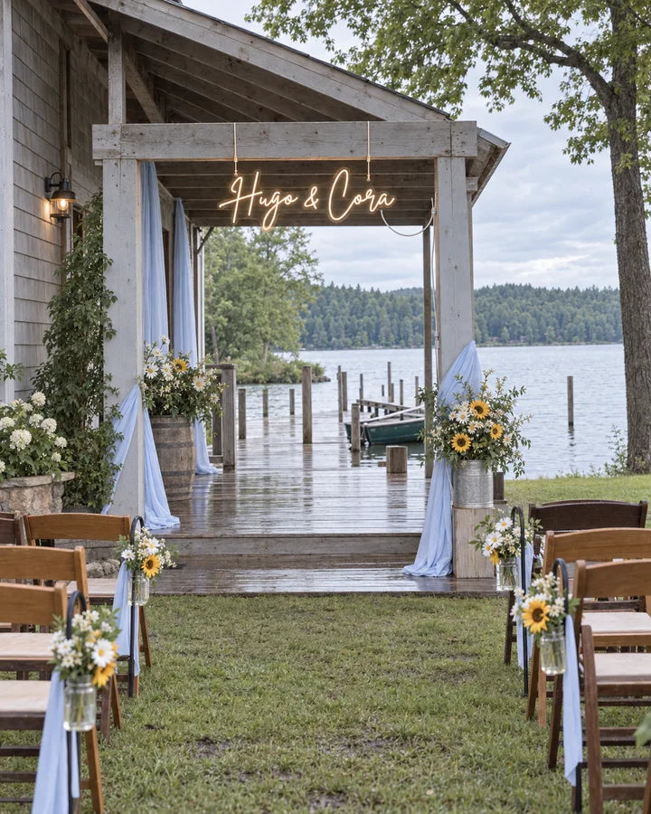 Hugo & Cora / Garden / Lakeside ceremony