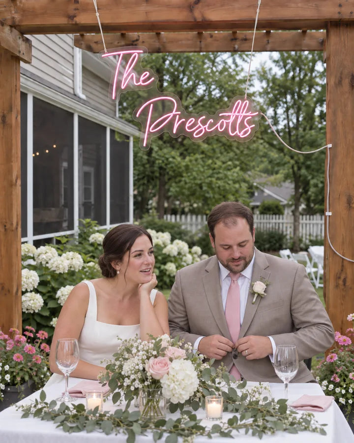 The
Prescotts / Garden / Sweetheart table