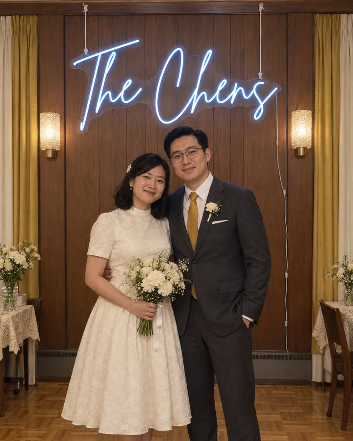 The Chens / Vintage / Wedding portrait